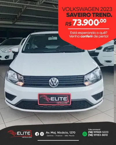 Volkswagen Saveiro Trendline 1.6 Total Flex 16V 2023