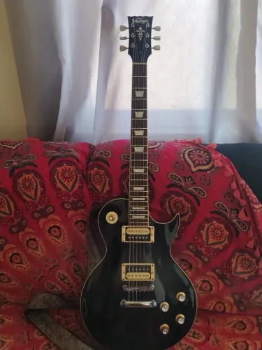 Vintage V100 Les Paul, blindada, Caps 57 Maragogi, trrevle bleed.