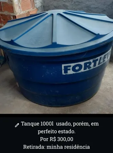 Tanque 1000l Fortleve
