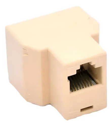 adaptador duplicador para cabo de rede lan