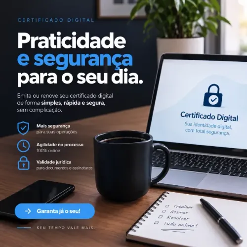 Certificado Digital para Empresa e Pessoa Física