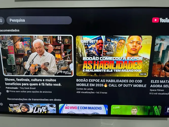 TV SMART SEMP 50 POLEGADAS 4K UHD - IMPECÁVEL 