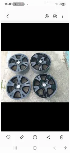 Jogo de roda do Corolla 1.200