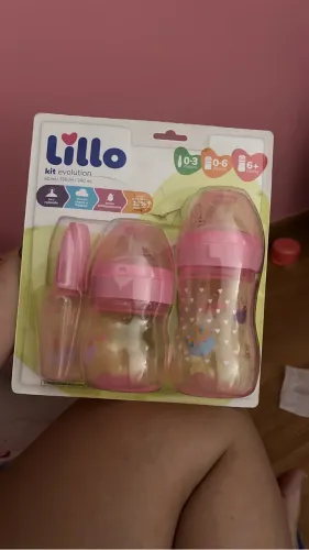 Kit 3 mamadeiras lillo evolution 