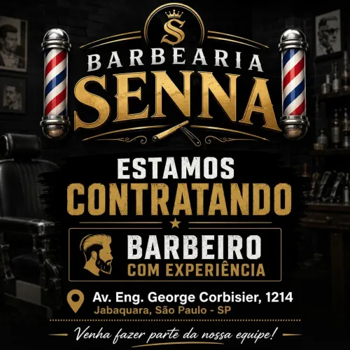 Preciso de um barbeiro com experiência no mínimo um ano