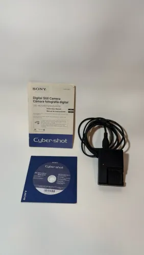 Carregador Original Sony Cyber-shot BC-CSD + Manual e CD