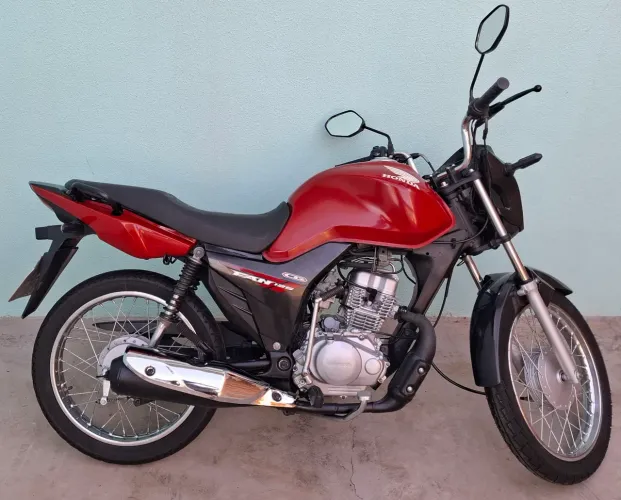 Honda CG 125 Fan KS 2015 - Impecável - Baixa Km