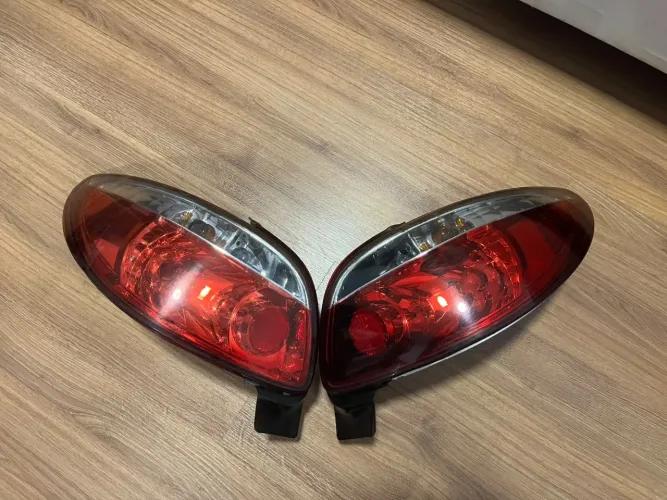 Lanternas Altezza Red Clear Peugeot 206 207