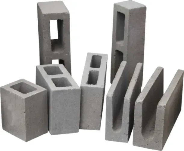 Bloco de concreto 14x19x39 e variados