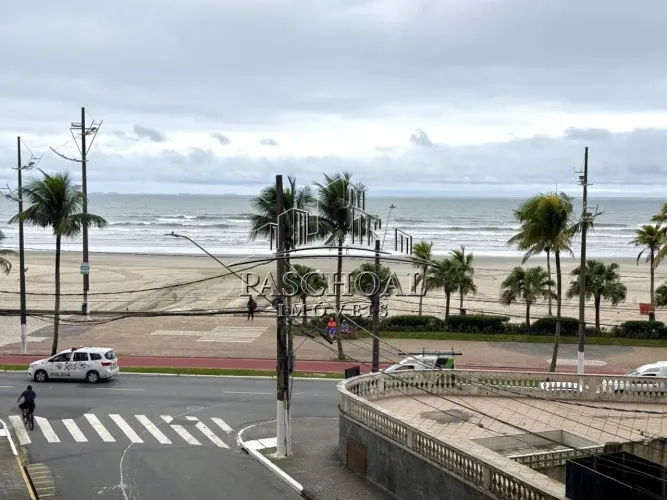 1 QUARTO MOBILIADO COM VISTA MAR A 50 METROS DA PRAIA OCIAN PRAIA GRANDE