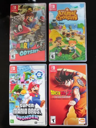 Jogos Nintendo Switch Mídia Física