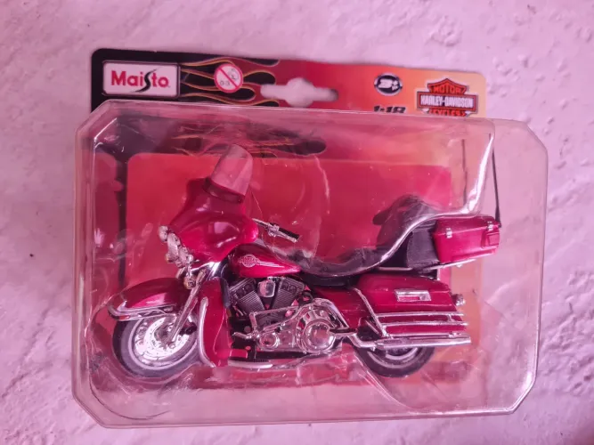 Moto colecionável Harley-Davidson