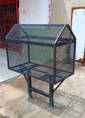 Lixeira grande capacidade 1200lts