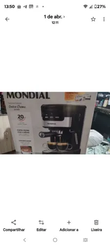 Cafeteira expresso