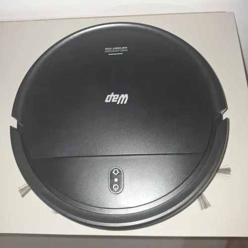 Aspirador Robô de Pó Robot W310, com base carregadora, Bivolt, Preto, WAP