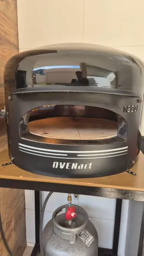 Forno de pizza Ovenart RS50 com suporte