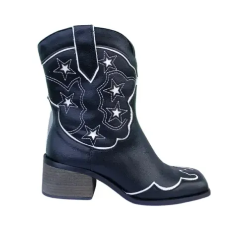 Bota country preta