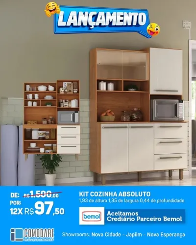 Kit Cozinha R$1170,00