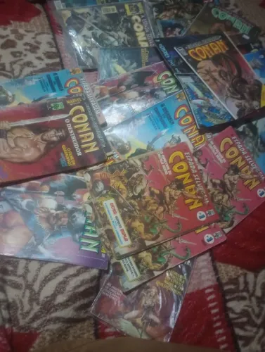 Coleção de conan o barbaro