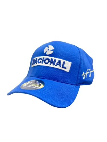 Boné Racing Vintage ?Nacional Ayrton Senna? ?