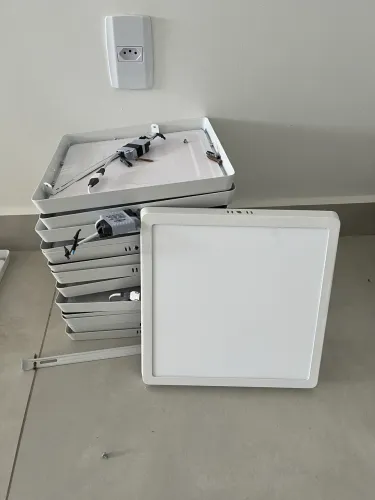 Kit com 15 Lâmpada LED de Sobrepor 24W Branca - Alta Luminosidade
