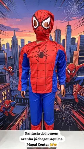 Fantasia Homem Aranha