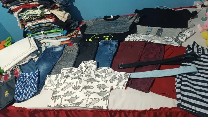 Lote roupa menina 6 a 10 anos