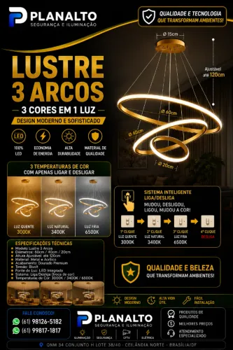 LUSTRE 3 ARCOS