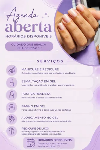 Tá precisando fazer as unhas ?