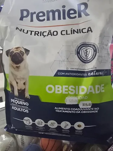 Ração premier obesidade