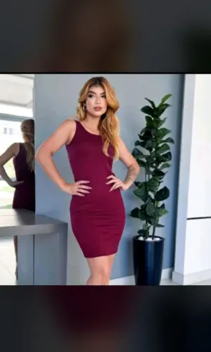 Vestido marsala 