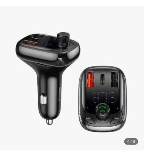 Carregador Veicular Mp3 Bluetooth Baseus S-13