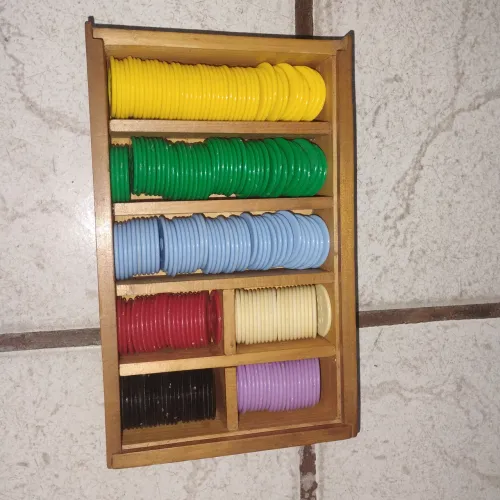 Fichas de poker antigas 