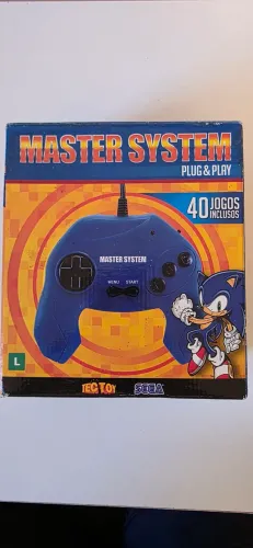 Master System Plug Play com 40 jogos