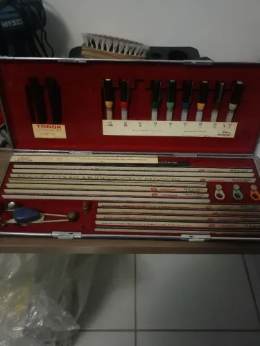 Estojo Normografo Trident Trinor Modelo 901 Sl