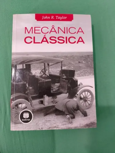 Um livro de mecânica clássica, John Taylor, veio faltando capítulo 13 e tem marcas de uso