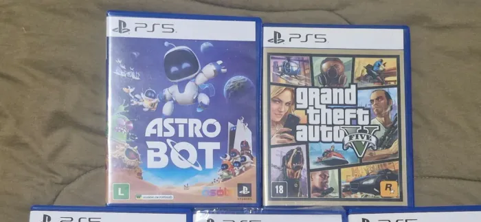 Astro bot + gta 5 jogos ps5