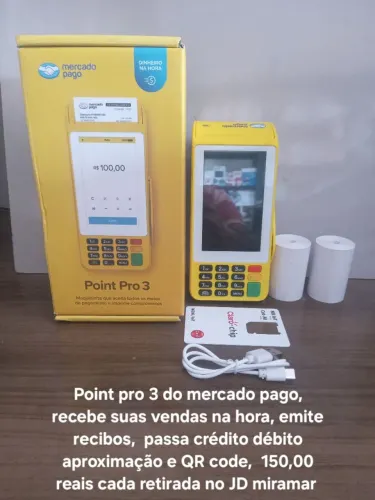 Maquina de cartao do mercado pago 