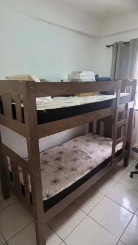 Cama Beliches solteiro e 1 colchão