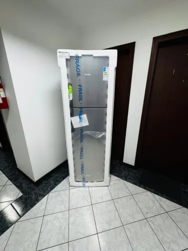Geladeira Frost Free Duplex Consul 377 Litros Inox -<br>CRM44MK