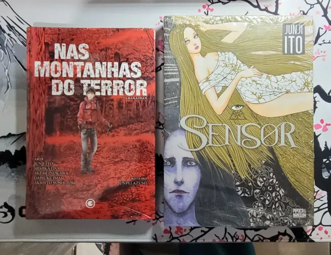 SENSOR - JUNJI ITO MANGÁ & NAS MONTANHAS DO TERROR JUNJI ITO/MIMIKA ITO/AKEMI INOKAWA