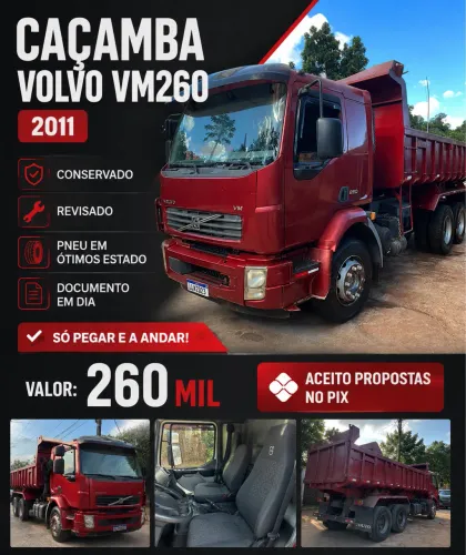 Caçamba Volvo Vm 260