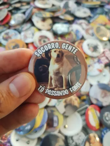 Broches Personalizados (Bottons, Button, Pin, Butom) - Qualquer quantidade - NerdDog Store