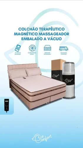 Colchão magnético VENDA OU TROCA solteiro