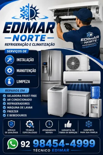Refrigeração e Climatização EDIMAR NORTE