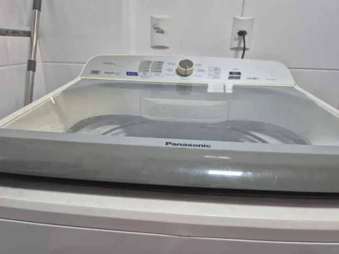 Maquina Lavar 14kg Cesto Inox Panasonic