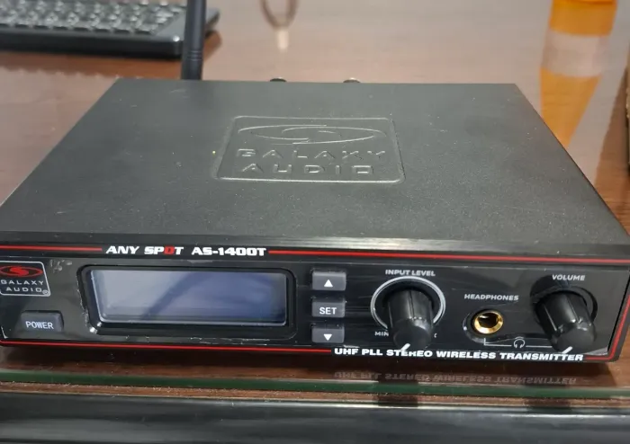 Transmissor de Áudio Galaxy Audio ANY SPOT AS-1400T - Novo<br>Descrição: