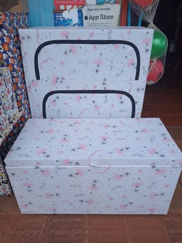 KIT SAPATEIRA E BAÚ 