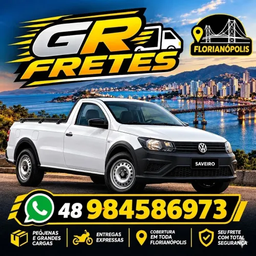 FRETES PEQUENOS EM FLORIANÓPOLIS E REGIÃO