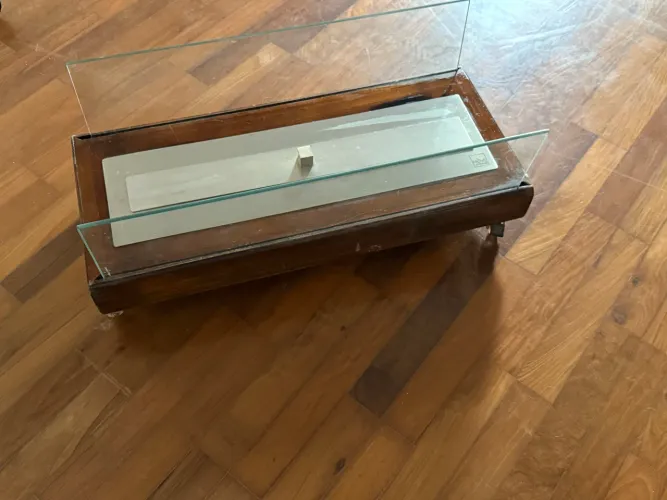 Lareira de chão acendedor 70cm álcool